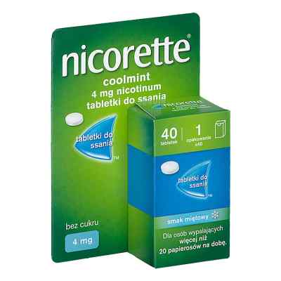 Nicorette Coolmint tabletki 40  od  PZN 08305159