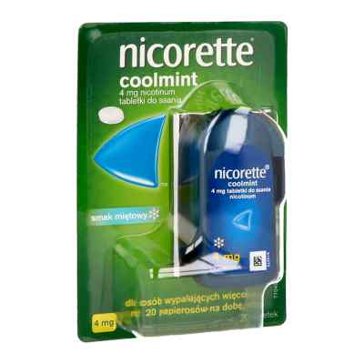Nicorette Coolmint tabletki do ssania 20 od MCNEIL AB PZN 08300470