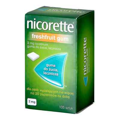 Nicorette FreshFruit guma do żucia 105 od MCNEIL AB PZN 08300670