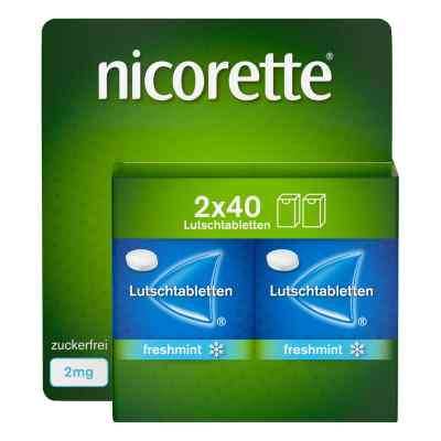 Nicorette freshmint 2 mg tabletki do ssania 80 szt. od Johnson & Johnson GmbH (OTC) PZN 09633907