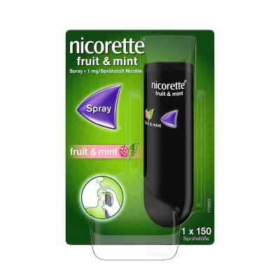 Nicorette Fruit & Mint Spray 1 mg/Sprühstoss 1 szt. od Johnson & Johnson GmbH (OTC) PZN 12552294