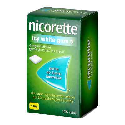 Nicorette Icy White guma do żucia 105 od MCNEIL AB PZN 08300673