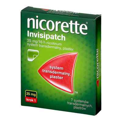 Nicorette Invisipatch Plastry transdermalne 7 od MCNEIL AB PZN 08300674