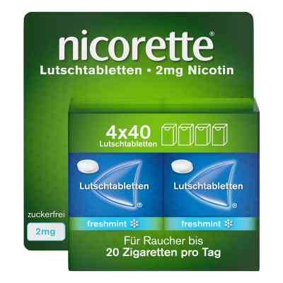 nicorette® tabletki do ssania 2 mg freshmint  160 szt. od Kenvue Germany GmbH (OTC) PZN 19252253