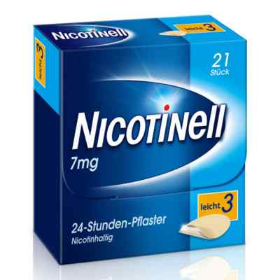 Nicotinell 7 mg plastry 24-godzinne 21 szt. od GlaxoSmithKline Consumer Healthc PZN 00110065