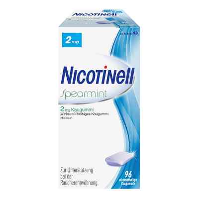 Nicotinell guma do żucia 2 mg o smaku mięty zielonej