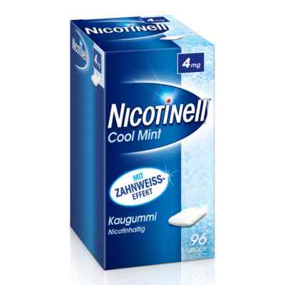 Nicotinell Kaugummi Cool Mint 4 mg 96 szt. od GlaxoSmithKline Consumer Healthc PZN 06580375