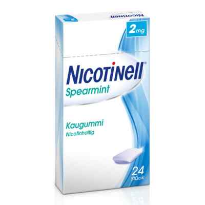 Nicotinell Spearmint 2 mg guma do żucia 24 szt. od GlaxoSmithKline Consumer Healthc PZN 11100265