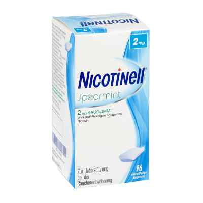 Nicotinell Spearmint 2 mg Kaugummi 96 szt. od GlaxoSmithKline Consumer Healthc PZN 11100271