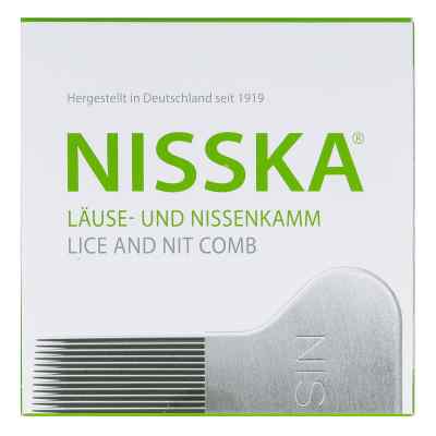 Nisska Laeuse- und Nissenkamm Metall 1 szt. od Fritz B. Mueckenhaupt Erben OHG PZN 09710513