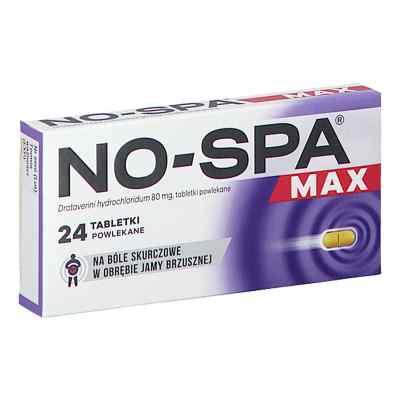No-Spa MAX tabletki 24  od OPELLA HEALTHCARE POLAND SP. Z O.O. PZN 08305075