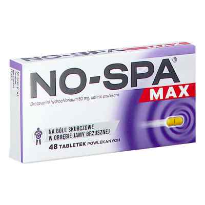 No-Spa MAX tabletki powlekane 48  od  PZN 08304317