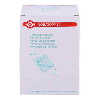 Nobatop 12 Kompressen 10x10cm steril