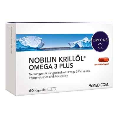 Nobilin Krilloel Omega 3 Plus kapsułki 60 szt. od Medicom Pharma GmbH PZN 06404543