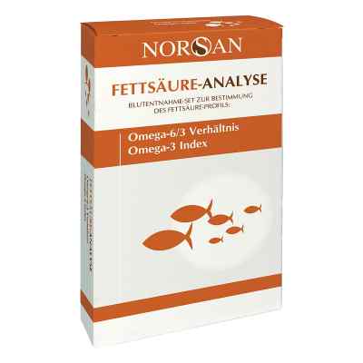 Norsan Fettsäure-analyse Selbsttest 1 szt. od San Omega GmbH PZN 13512724