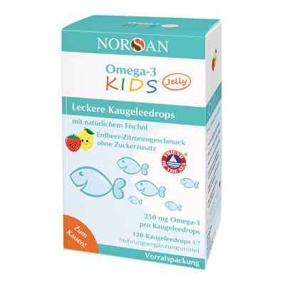 Norsan Omega-3 Kids żelki 120 szt. od San Omega GmbH PZN 14325993