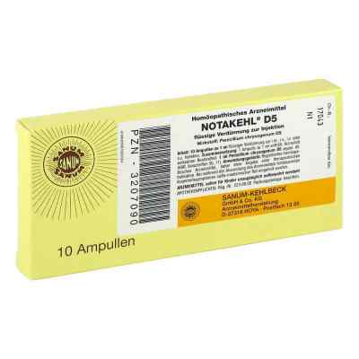 Notakehl D5 w ampułkach 10X1 ml od SANUM-KEHLBECK GmbH & Co. KG PZN 03207090