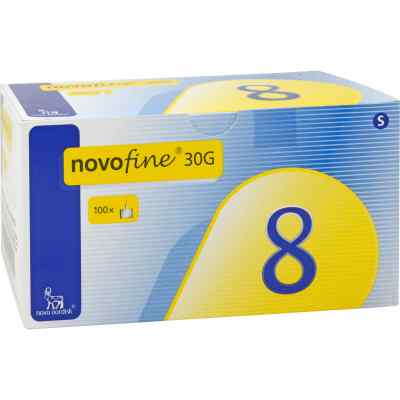 Novofine 8 Kanuelen 0,30x8mm Cpc 100 szt. od C P C medical GmbH & Co. KG PZN 02687538