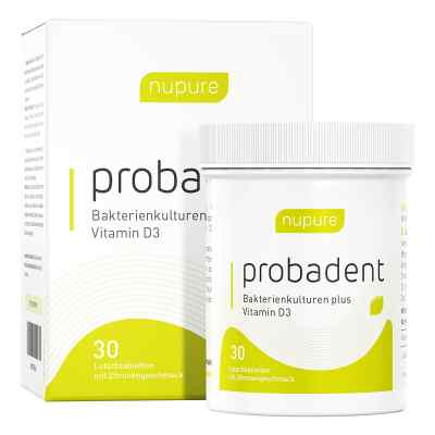 Nupure probadent cytrynowe Mundflora Probiotyk Lutschtabletki 30 szt. od AixSwiss B.V. PZN 15399798