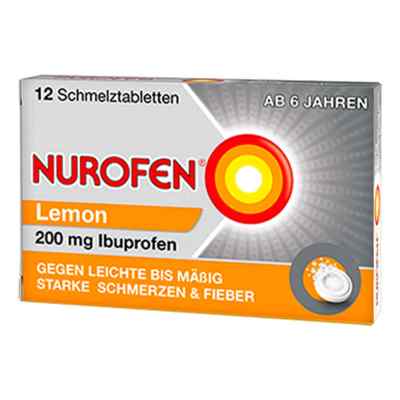 Nurofen 200 mg tabletki cytrynowe 12 szt. od Reckitt Benckiser Deutschland Gm PZN 02547582