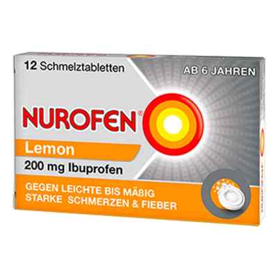 Nurofen 200 mg tabletki cytrynowe 12 szt. od Reckitt Benckiser Deutschland GmbH PZN 02547582