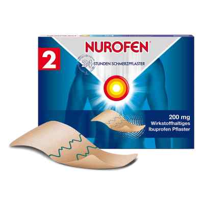 Nurofen 24-stunden Schmerzpflaster 200 mg 2 szt. od Reckitt Benckiser Deutschland Gm PZN 02740735