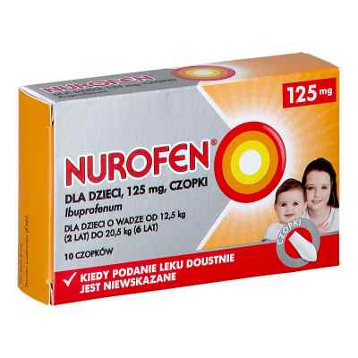 Nurofen dla dzieci 10 od PHARMACIA ITALIA S.P.A. PZN 08302724