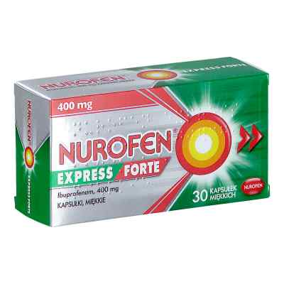 Nurofen Express Forte kapsułki 30  od RECKITT BANCKISER HEALTH CARE IN PZN 08301278
