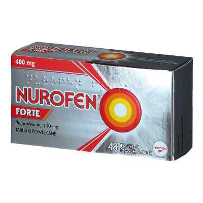 Nurofen Forte 400mg tabletki 48  od BOOTS HEALTHCARE INTERNATIONAL PZN 08300193