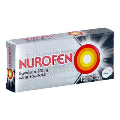Nurofen tabletki 12  od RECKITT BANCKISER HEALTH CARE IN PZN 08302494
