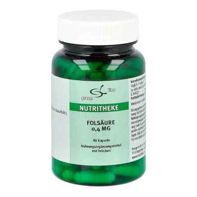 Nutritheke kwas foliowy 0,4 mg kapsułki 90 szt. od 11 A Nutritheke GmbH PZN 02165024