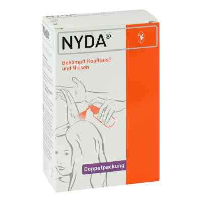 Nyda roztwór z dozownikiem przeciw wszom i gnidom 2X50 ml od G. Pohl-Boskamp GmbH & Co.KG PZN 03100191