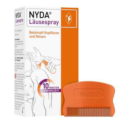 Nyda spray przeciw wszom i gnidom + grzebyk 50 ml od G. Pohl-Boskamp GmbH & Co. KG PZN 15995342