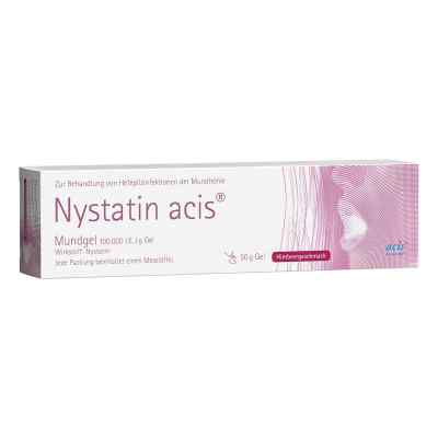 Nystatin acis żel do jamy ustnej 50 g od MIBE GmbH Arzneimittel PZN 07371202