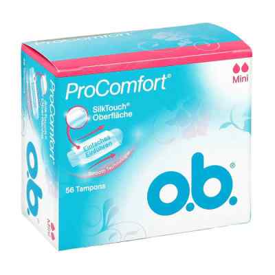 O.b. Tampons Procomfort mini 56 szt. od Johnson & Johnson GmbH PZN 04672216