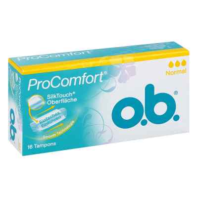 O.b. tampony ProComfort normal 16 szt. od Johnson & Johnson GmbH PZN 01021777