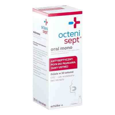 Octenisept Oral Mono płyn do płukania jamy ustnej 250 ml od SCHULKE & MAYR GMBH PZN 08303871