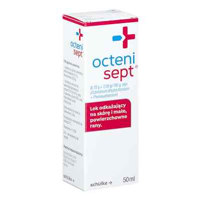 Octenisept spray do odkażania ran 50 ml od SCHULKE & MAYR GMBH PZN 08300877