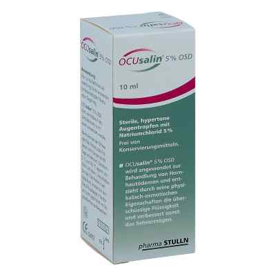 Ocusalin 5% OSD krople do oczu 1X10 ml od PHARMA STULLN GmbH PZN 02830527