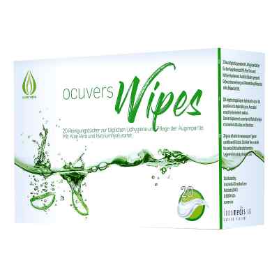 Ocuvers wipes Lidrandpflege 20 szt. od INNOMEDIS AG PZN 13836289