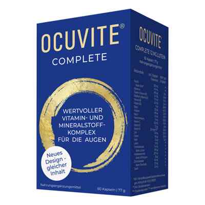 Ocuvite Complete 12 mg Lutein kapsułki 60 szt. od Dr. Gerhard Mann Chem.-pharm.Fab PZN 04871513