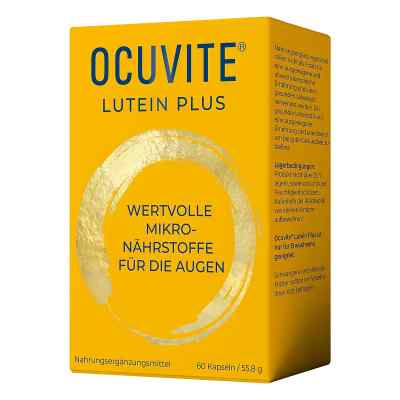 Ocuvite Lutein Plus kapsułki 60 szt. od Dr. Gerhard Mann Chem.-pharm.Fabrik GmbH PZN 09526614