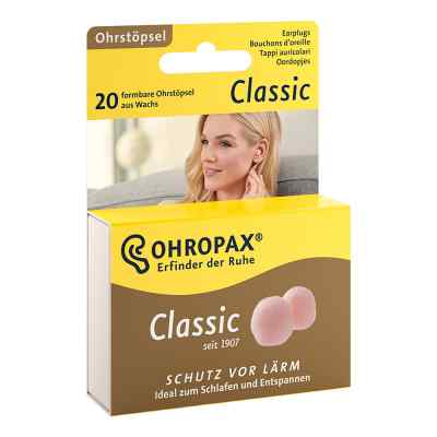Ohropax Classic stopery do uszu  20 szt. od OHROPAX GmbH PZN 11171420
