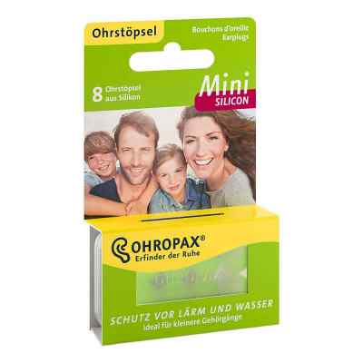 Ohropax mini Silicon Ohrstöpsel 8 szt. od OHROPAX GmbH PZN 11162214