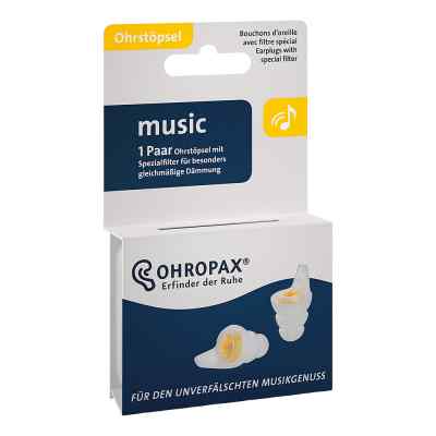 Ohropax music Ohrstöpsel mit Filter 2 szt. od OHROPAX GmbH PZN 13504110