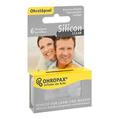 Ohropax Silicon Clear zatyczki do uszu 6 szt. od OHROPAX GmbH PZN 09481952