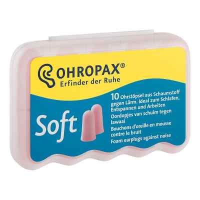 Ohropax Soft stopery przeciwhałasowe 10 szt. od OHROPAX GmbH PZN 07437214