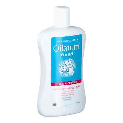 OILATUM BABY Łagodna ochrona Żel do mycia głowy i  300 ml od HALSA PHARMA GMBH PZN 08301359