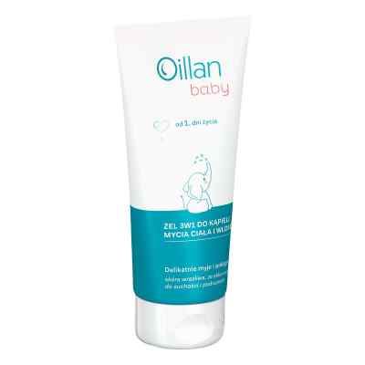 Oillan Baby Żel do mycia ciała i włosów 3w1