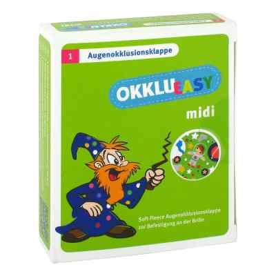 Okklueasy midi Augenokklusionsklappe Softfleece 1 szt. od Berenbrinker Service GmbH PZN 01815460